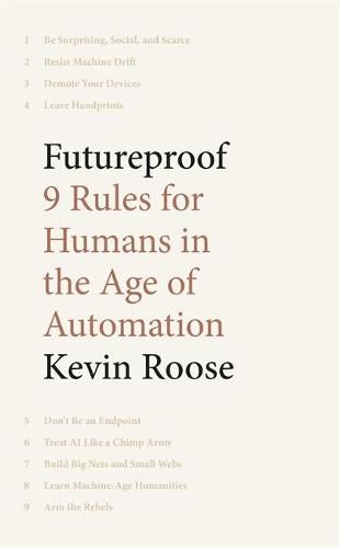 Book jacket cover for Futerproof, by Kevin Roose